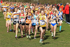 Womens Under-17s 2022 CAU Inter Counties Cross Country, Prestwold Hall, Loughborough.  Photo: David T. Hewitson/Sports for All Pics